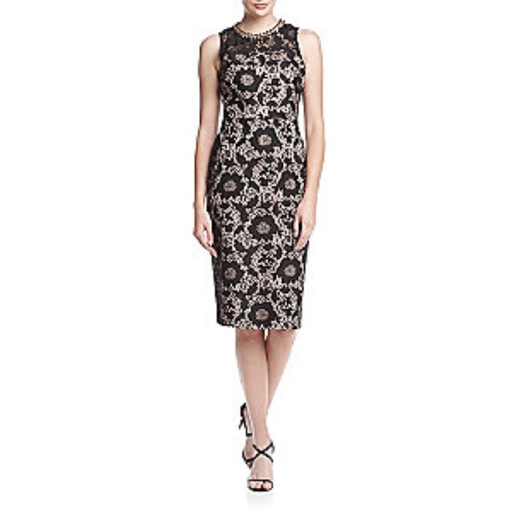 Jessica Simpson Floral Lace Dress